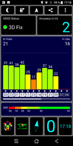 Blackview BV6800 Pro GPS test 1