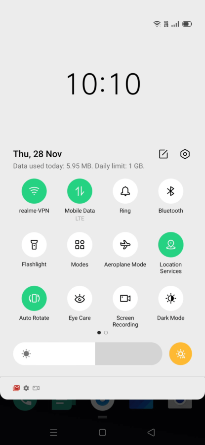 ColorOS 7 Realme X2 Pro 1