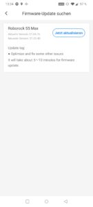 Roborock S5 Max Testbericht Screenshots 6