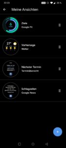 Fossil Sport Smartwatch Testbericht  Screenshots Wear OS App 3