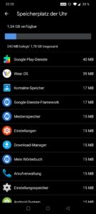 Fossil Sport Smartwatch Testbericht  Screenshots Wear OS App 7
