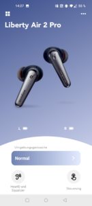 Soundcore Liberty Air 2 Pro Test Screenshots App 3