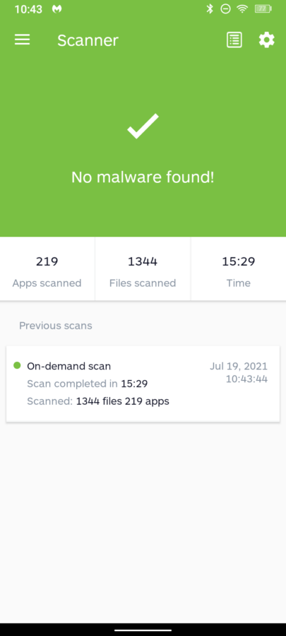 oukitel k15 plus malewarebytes