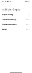 Displayeinstellungen Xiaomi Mi 11T Pro 7