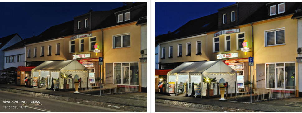 Kameravergleich Vivo X70 Pro vs IQOO 8 Pro Zoom Nacht 2