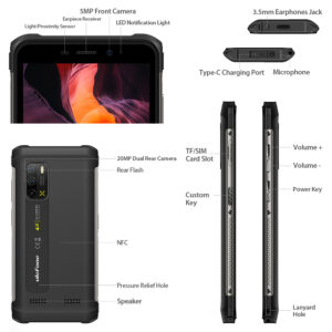 Ulefone Armor X10 Pro vorgestellt Gehaeuse