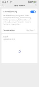 Roborock Q7 Max Mehretagereinigung Karten erstellen