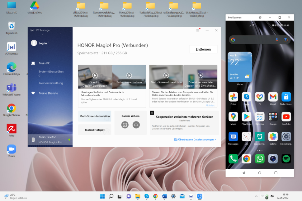 Honor Magic 4 Pro Test Screenshot Konnektivitaet Features 5