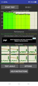 Nubia Red Magic 7S Pro CPU Throtteling
