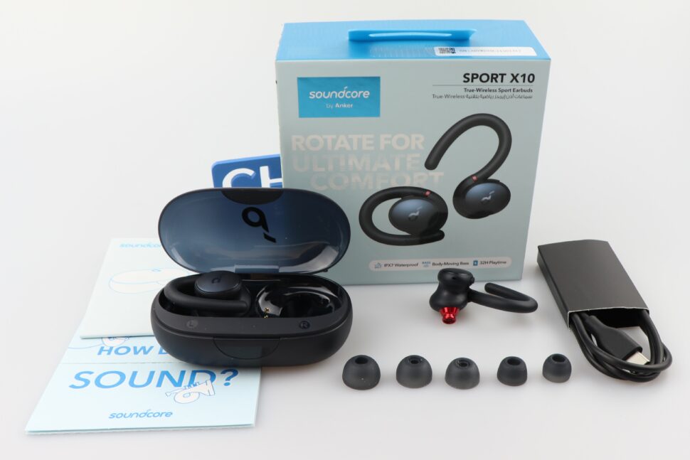 Soundcore Sport X10 Test Lieferumfang