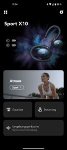 Soundcore Sport X10 Test Screenshot App 2