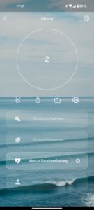 Soundcore Sport X10 Test Screenshot Atemuebung 1