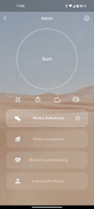 Soundcore Sport X10 Test Screenshot Atemuebung 2