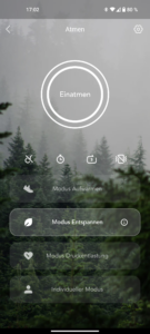 Soundcore Sport X10 Test Screenshot Atemuebung 3