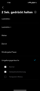 Soundcore Sport X10 Test Screenshot Funktionen App 1
