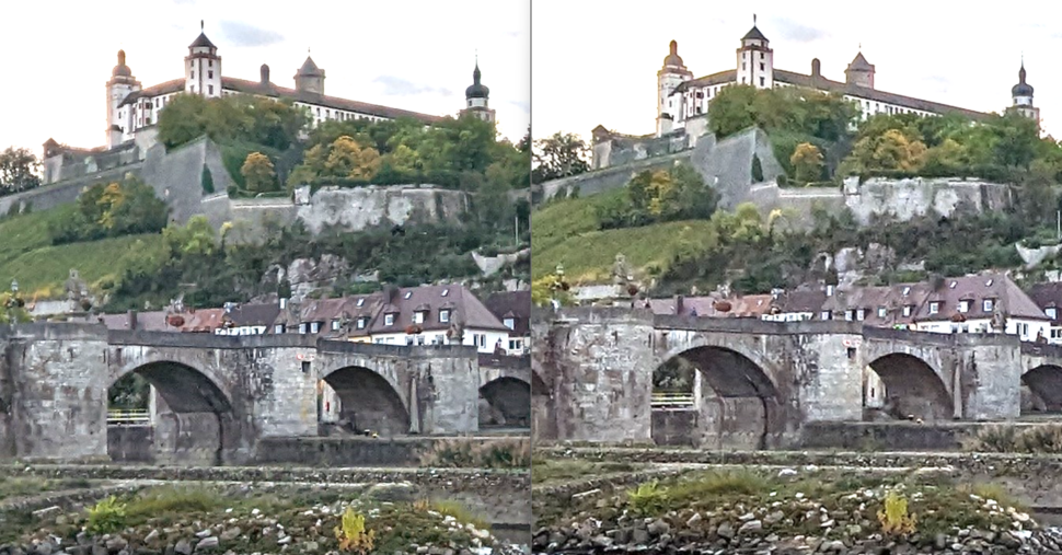 Kameravergleich Pixel 6a Pixel 7 Pro UWW Tag