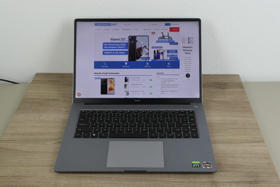Redmi Book Pro 15 2022 Test Titel