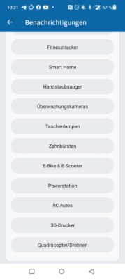 Chinahandysnet App Kategorien Kanaele themen 1