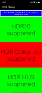 Screenshot iqoo 11pro hdr10