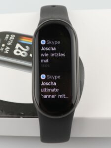 Xiaomi Mi Band 8 Test Produktfotos Display 1