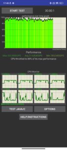 Poco F5 Pro Throttle Test 30 Minuten 1