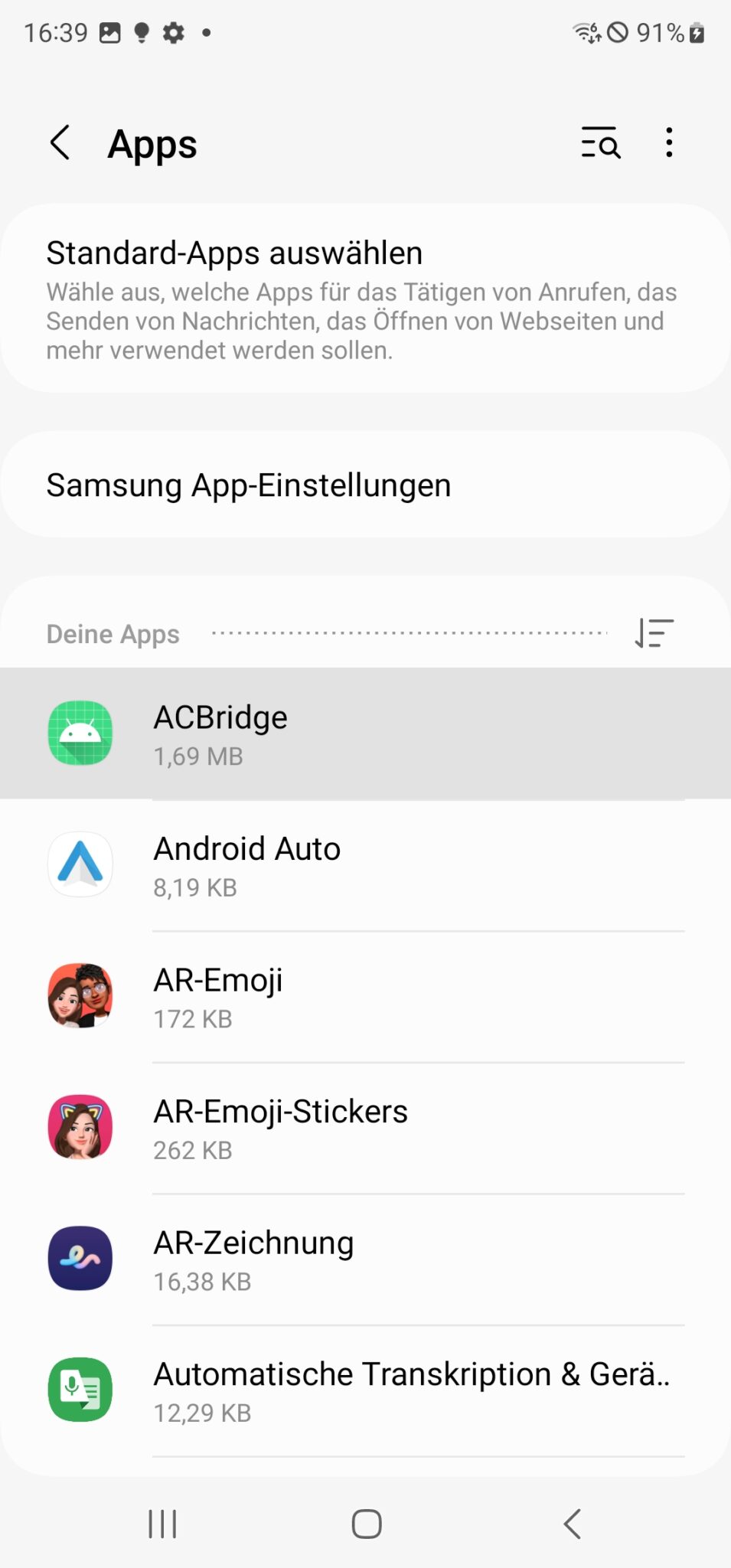 Samsung One UI - Nicht benötigte Apps (Bloatware) löschen