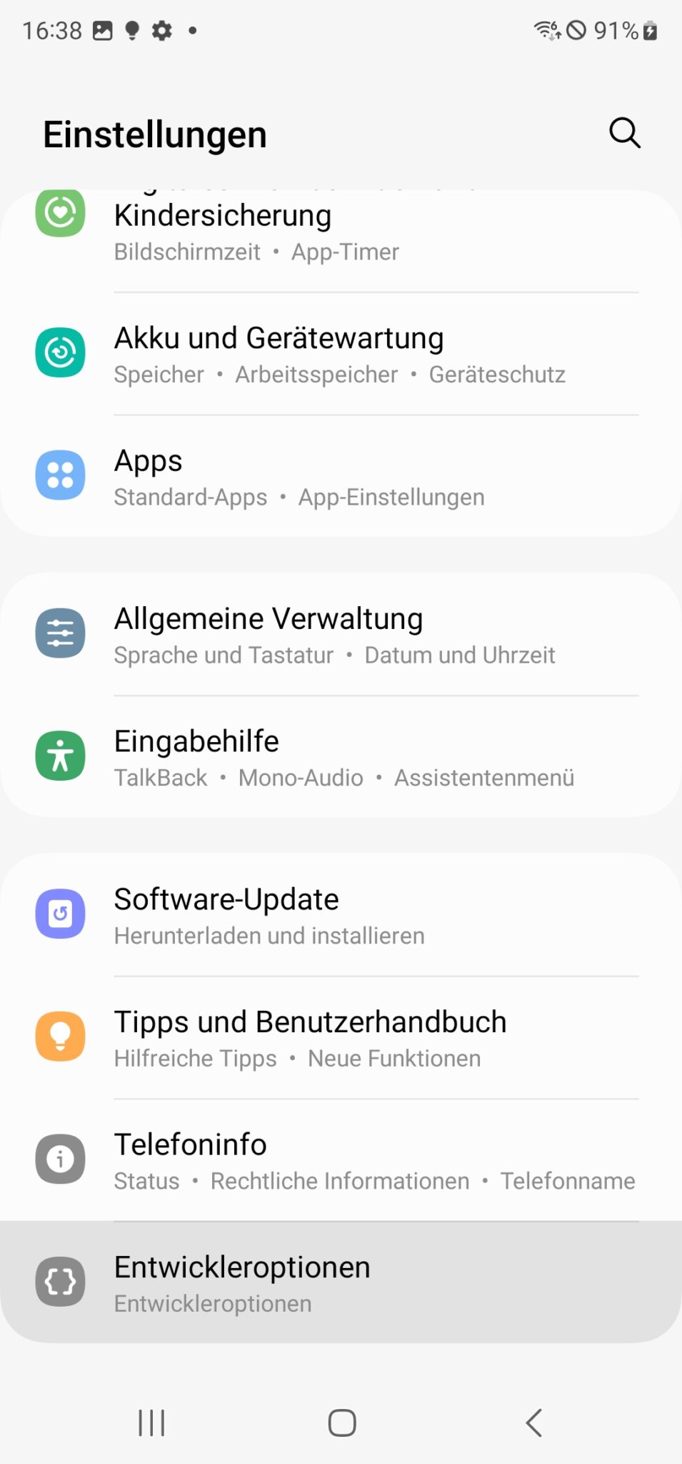 Samsung One UI - Nicht benötigte Apps (Bloatware) löschen
