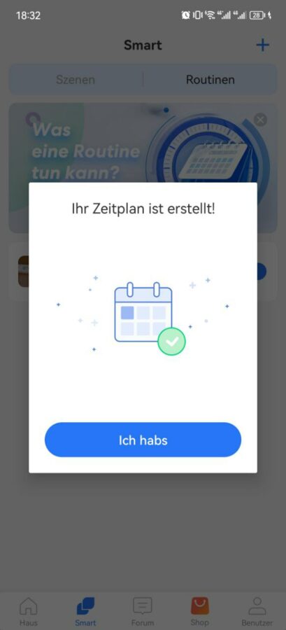 meross app routinen 3