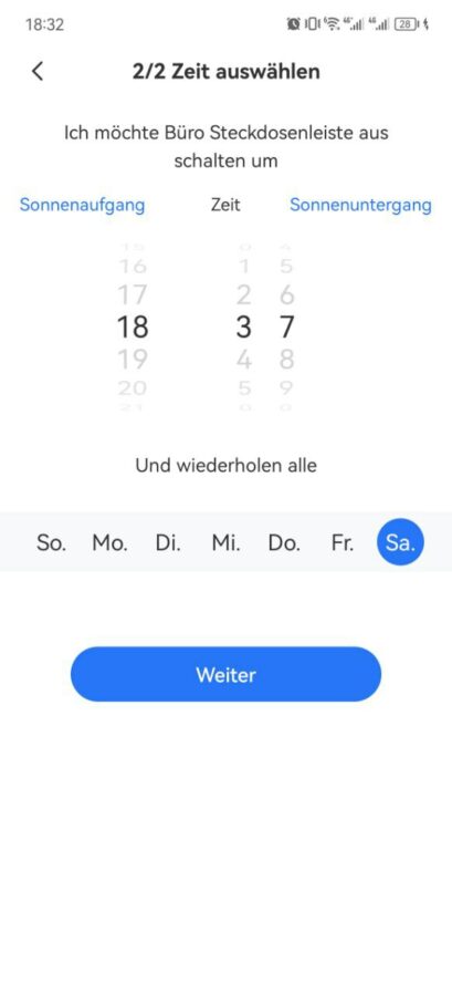 meross app routinen 4