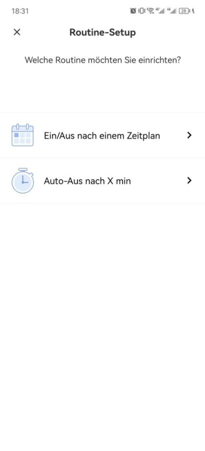 meross app routinen 5