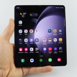 Samsung Galaxy Z Fold 5 Test Produktfotos Hand 2