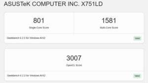 PC Redaktion 2023 Michael L. Geekbench