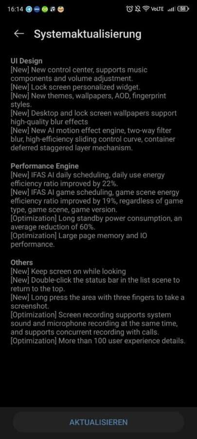 Nubia Z60 Ultra Android 15 Update 1