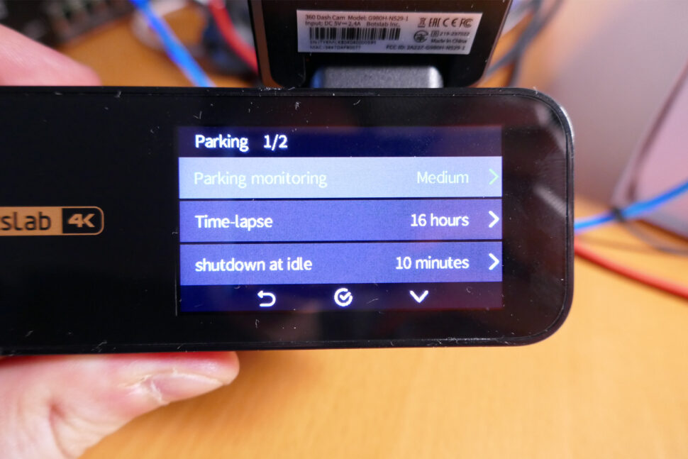 Botslab G980H Dashcam Test Design 16