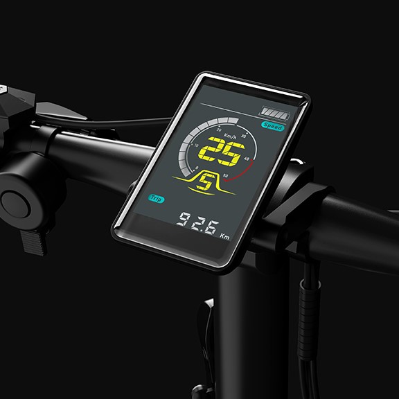 PVY Turbo E Bike vorgestellt Full Color Display