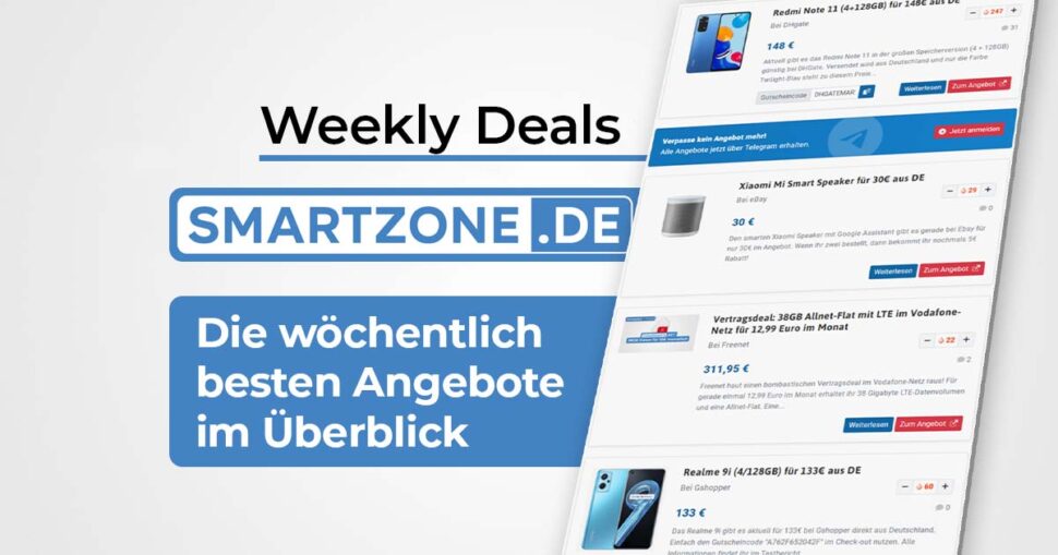 weekly top deals Banner smartzone