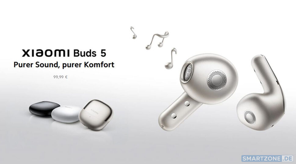 Xiaomi Buds 5 in Titan Gray
