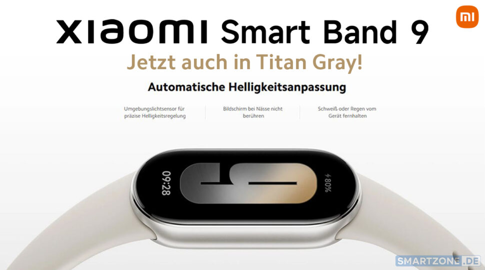 Xiaomi Smart Band 9 in Titan Gray