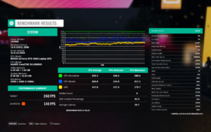 RedMagic Titan 16 Test Benchmark Forza Horizon 4 QHD Ultra