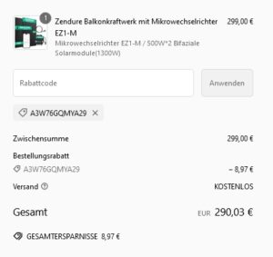 Balkonkraftwerk