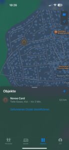 Novoo Air Tag Karte Test Screenshots 2