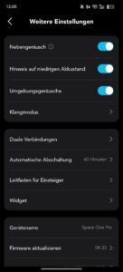 Soundcore Space One Pro Test App Screenshots 8