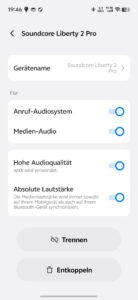 Test Vivo X200ProMini Bluetooth
