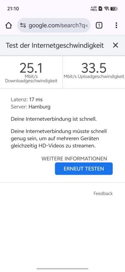 Test Vivo X200ProMini Wifi 4