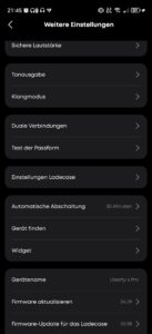 Screenshot 20250129 214511 com oceanwing soundcore SoundcoreMoreActivity
