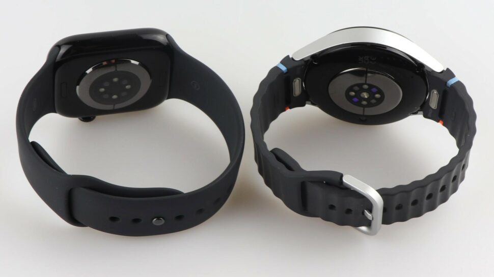 Apple Watch 10 Test Produktbilder Vergleich Samsung Galaxy Watch 7 3