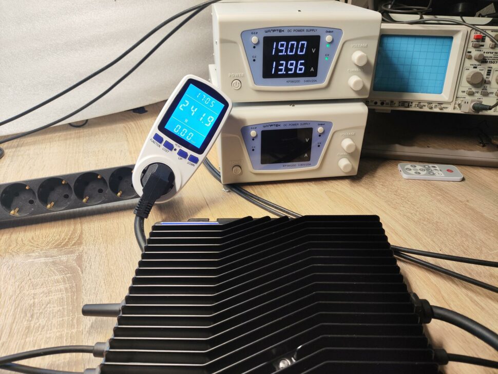 Electronic Way VN2T08 Testbetrieb 3