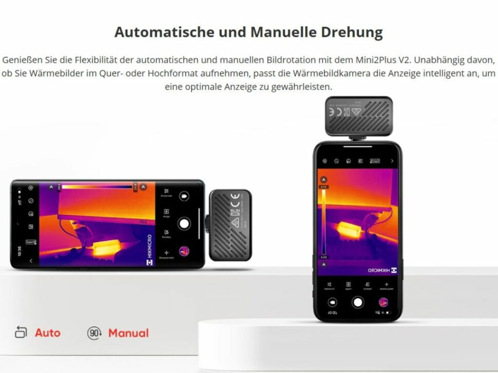 Technische Daten der HIKMICRO MiniE