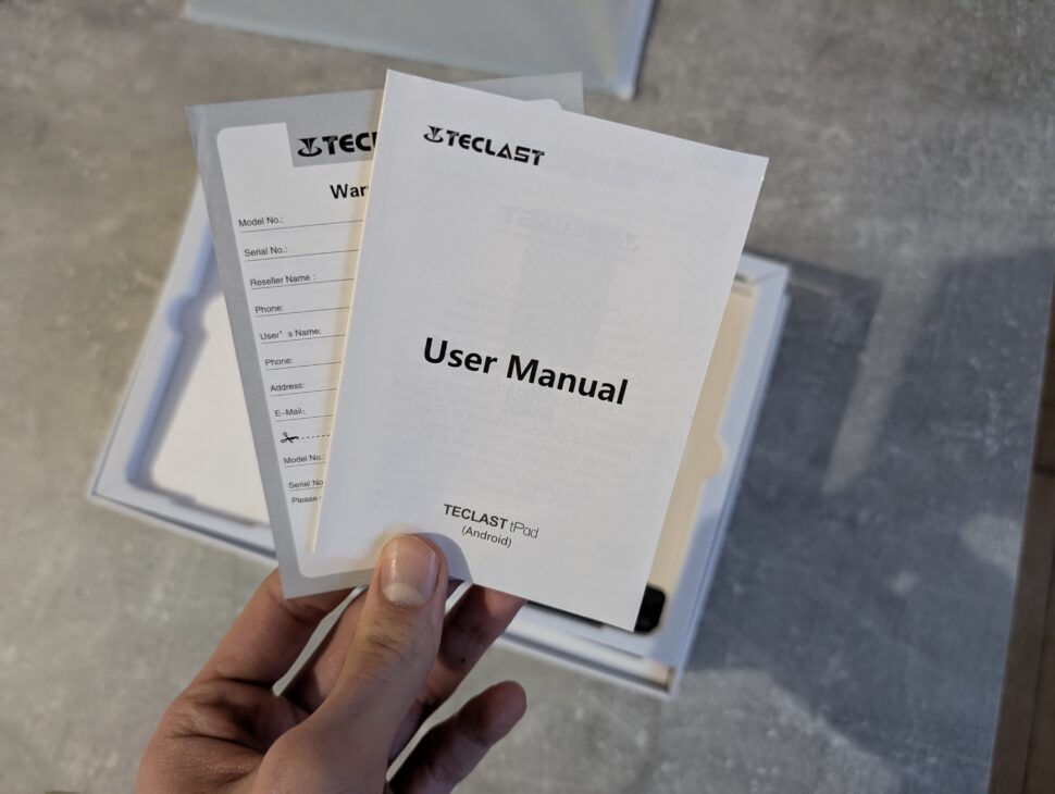 Teclast P50 AI Unboxing 4