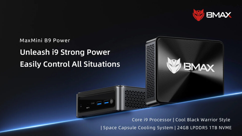 Bmax MaxMini B9 Power Mini PC Banner I